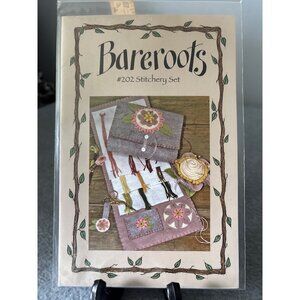 Bareroots #202 Stitchery Set DIY Craft Kit for Needle Organizers & Pin Cushion